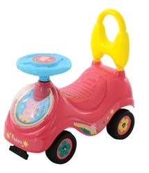 Peppa Pig Kids Toddlers Girls My First Ride-On Car - Pink Thumbnail