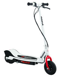 Razor® E200™ Teens Electric Scooter - White/Red Thumbnail