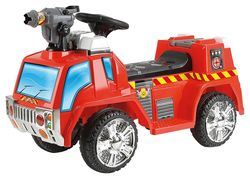 Toyrific Kids Electric Ride On Fire Engine Car with Bubble Gun, Lights and Sounds Thumbnail