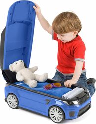 Toyrific Range Rover SVR Kids Ride On / Suitcase 2 In 1 - Blue 6 Thumbnail