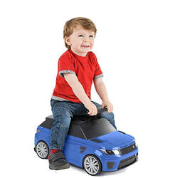 Toyrific Range Rover SVR Kids Ride On / Suitcase 2 In 1 - Blue 1 Thumbnail