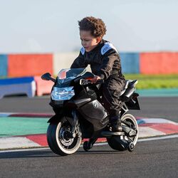 Xootz BMW Official Kids Electric Ride-On Bike - Black 6 Thumbnail