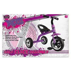 Xootz Tricycle Kids Trike - Purple 1 Thumbnail
