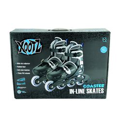 Xootz Kids Boy's Adjustable Inline Skates and Padded Roller Blades Boots - Sizes 12 to 1 3 Thumbnail