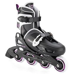 Xootz Kids Girl's Adjustable Inline Skates and Padded Roller Blades Boots - Sizes 12 to 1 Thumbnail