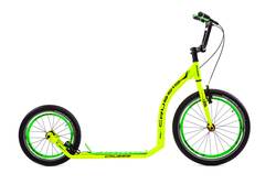 Crussis Active 4.1 Adult Kids Kick Scooter Footbike Yellow - Alloy, 20