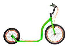 Crussis Active 4.3 Adult Kids Kick Scooter Footbike Green - Alloy, 20