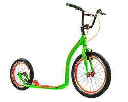 Crussis Active 4.3 Adult Kids Kick Scooter Footbike Green - Alloy, 20