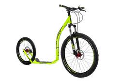 Crussis Cross 6.2 Adults Kick Scooter Footbike Yellow - Alloy, 26