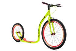 Crussis Urban 4.4 Kick Scooter Footbike Yellow - Alloy, 26
