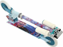 Disney Frozen 2 Kids Folding In-Line Scooter - Ice Blue 2 Thumbnail