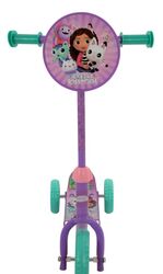 Gabby's Dollhouse Deluxe Kids Tri-Scooter - Purple 3 Thumbnail