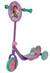 Gabby's Dollhouse Deluxe Kids Tri-Scooter - Purple Thumbnail