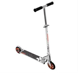 Huffy Kairos Junior Folding Inline Scooter - Polished/Red Thumbnail