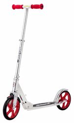 Razor® A5 Lux™  Unisex Folding In-Line Scooter - Silver/Red Thumbnail