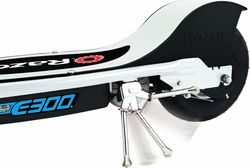 Razor E300 Junior Kids Electric Scooter Ride On 15mph, Medium - White/Blue 2 Thumbnail