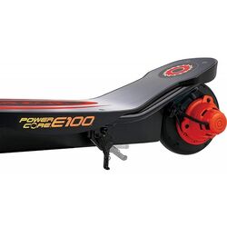Razor® Powercore™ E100™ Kids Electric Scooter, Aluminium Deck - Black/Red 2 Thumbnail