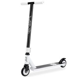 Xootz Junior Kids Alloy In-Line Stunt Scooter - Invert White Thumbnail