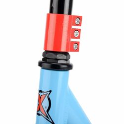 Xootz Junior Kids Alloy In-Line Stunt Scooter - Slasher Blue 2 Thumbnail