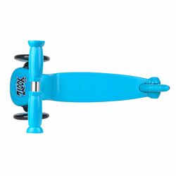 Xootz Kids Alloy Tilt Turn Mini Tri Scooter - Blue 1 Thumbnail