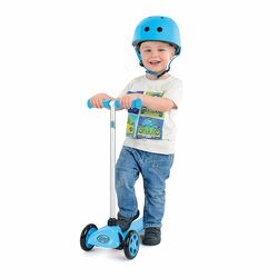 Xootz Kids Alloy Tilt Turn Mini Tri Scooter - Blue 6 Thumbnail