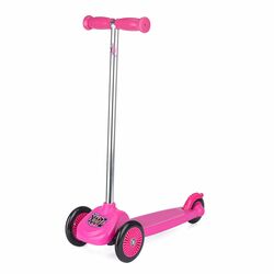 Xootz Kids Alloy Tilt Turn Mini Tri Scooter - Pink Thumbnail