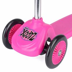 Xootz Kids Alloy Tilt Turn Mini Tri Scooter - Pink 4 Thumbnail