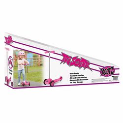 Xootz Kids Alloy Tilt Turn Mini Tri Scooter - Pink 6 Thumbnail