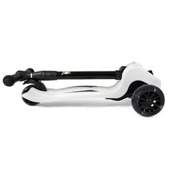 Xootz Kids Folding Tri Scooter with LED Wheels and Adjustable Handlebar - White 1 Thumbnail