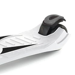 Xootz Kids Folding Tri Scooter with LED Wheels and Adjustable Handlebar - White 2 Thumbnail