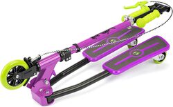 Xootz Kids Scissor Scooter Folding 3 Wheel - Purple 3 Thumbnail