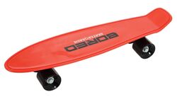Bored Cruiser X Skateboard - Red 1 Thumbnail