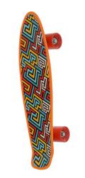 Bored Neon X Kids Cruiser Aztec Skateboard - PVC Wheels Thumbnail