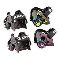 Razor® Jetts™ Sparking Heel Wheels Green Thumbnail