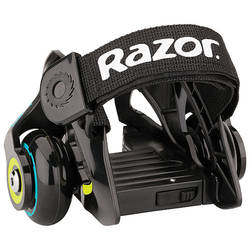 Razor® Jetts™ Sparking Heel Wheels Green 1 Thumbnail