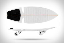 Razor® RipSurf™ Skateboard Surfboard - White/Black 2 Thumbnail