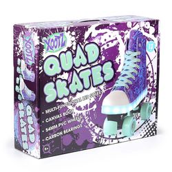 Xootz Canvas Roller Skates for Kids with LED Lights 2 Thumbnail