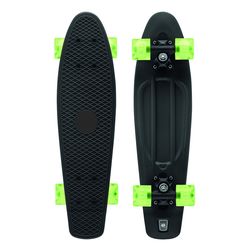Xootz Skateboard LED Wheels Black