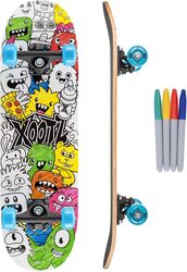 Xootz Kids Sketch Ya Deck Colour In 28