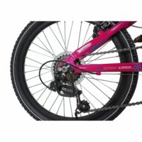 Dawes Paris Girls Hardtail Mountain Bike, 20" Wheel, 6 Speed - Pink - Image 3