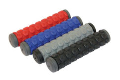 ETC MTB Bike Dual Density Rubber Handlebar Grips 125mm. 4 Colours Available