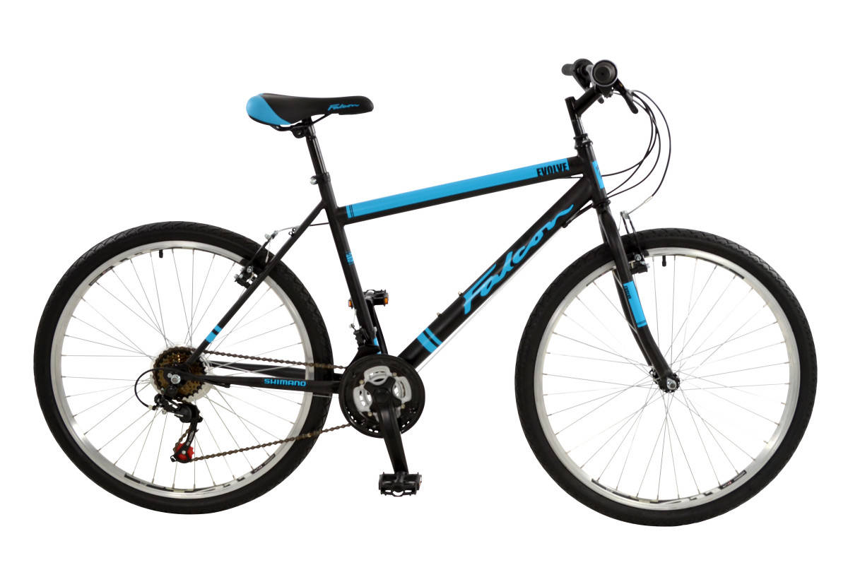 Falcon Evolve Rigid Mens/Boys Mountain Bike - 26" Wheel - 18 Speed