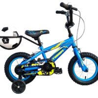 Tiger Gerald Boys Bike with Stabilisers and Football Carrier - 12" Wheel - Image 2