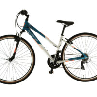 Claud Butler EXP 1.0 Low Step Explorer Ladies Hybrid Bike, Alloy Frame - 700c, 18 Speed - Image 4