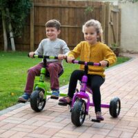 Xootz Tricycle Kids Trike - Purple - Image 4