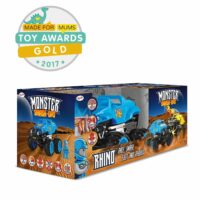 Monster Smash Ups Remote Control Race RC Truck - Rhino - Image 3