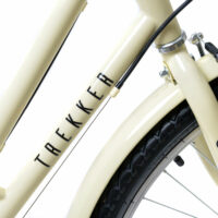 Aurai Trekker Ladies Heritage Bike, 26" Wheel, 6 Speed - Cream - Image 3