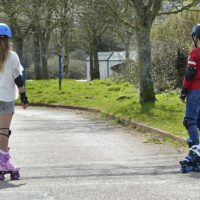 Xootz Quad Adjustable and Padded Kids Roller Skates Boots, Blue - Sizes 3 to 5 - Image 6