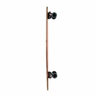 Xootz Kids Complete Pinstripe Longboard Skateboard, Orange - 40" - Image 3