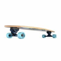 Xootz Kids Complete Island Longboard Skateboard, Blue White - 40" - Image 2